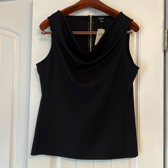 Ann Taylor Tops - Ann Taylor sleeveless black top NEW